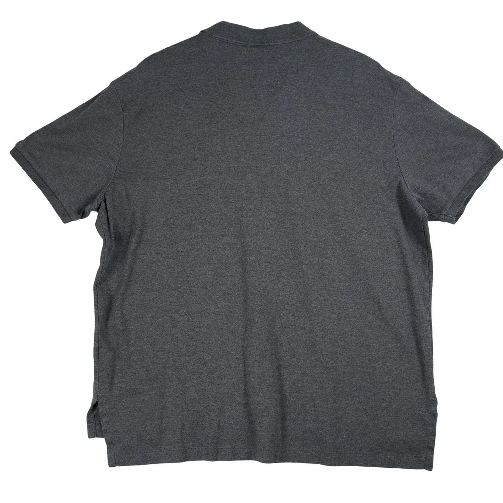Polo Ralph Lauren Mens XXL Charcoal Gray Pima Soft Touch Short Sleeve Polo Shirt